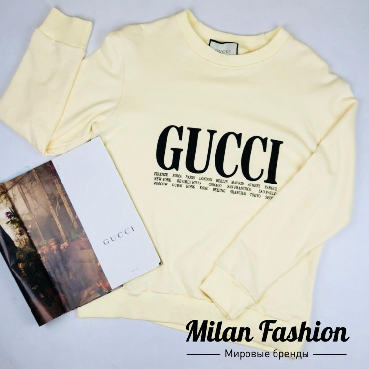 Свитшот  Gucci an-0721. Вид 1
